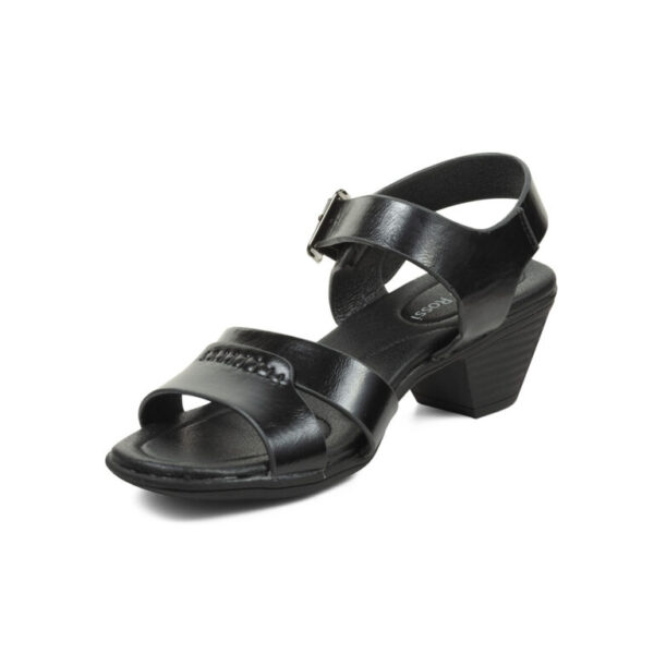 AIXIR Ladies Ankle Strap Low Heel Sandals PSL3002-1-Black - Image 5