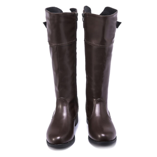 TTP Knee High Boot with Buckle Decor and Elasticated Back Shaft XB8229 - Image 14