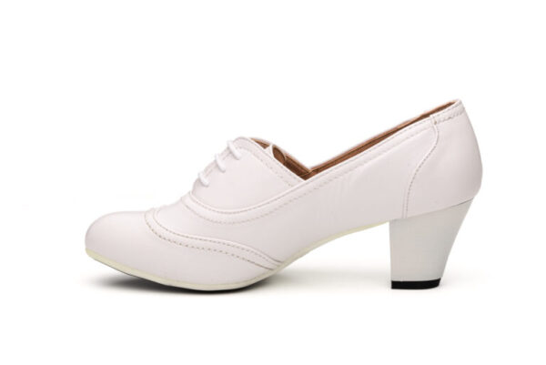 TTP Ladies Classic Lace-up Court Heels CY1125 - Image 10