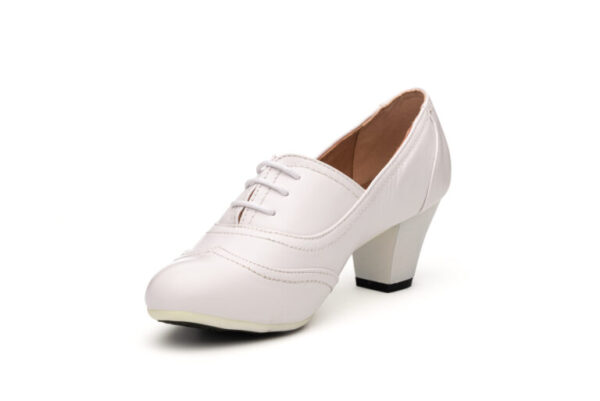 TTP Ladies Classic Lace-up Court Heels CY1125 - Image 9