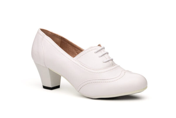 TTP Ladies Classic Lace-up Court Heels CY1125 - Image 7