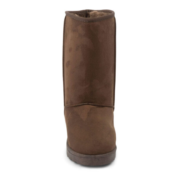 TTP Women's Suede Simple Mid-Calf Polar Boots - Image 4