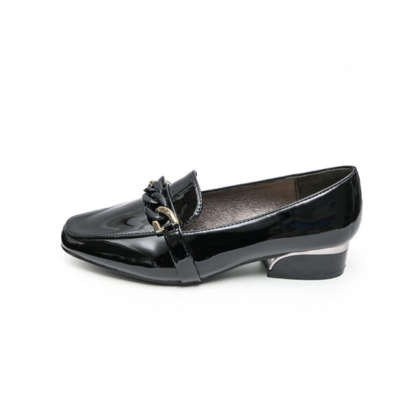 TTP Classic Square Toe Patent Loafers with Decor JSF9 - Image 21