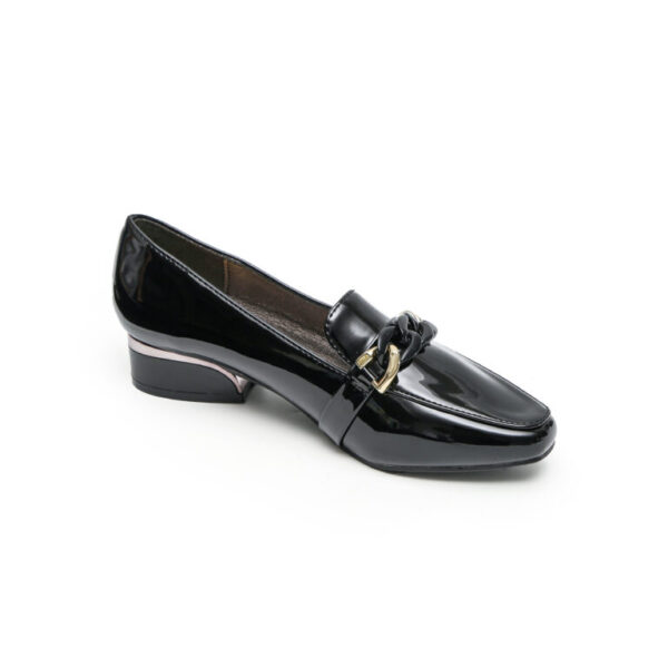 TTP Classic Square Toe Patent Loafers with Decor JSF9 - Image 24