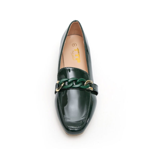 TTP Classic Square Toe Patent Loafers with Decor JSF9 - Image 17