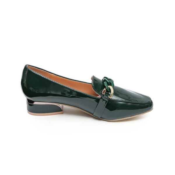 TTP Classic Square Toe Patent Loafers with Decor JSF9 - Image 19