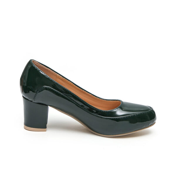 TTP Comfortable Block Heel Patent Courts JSF10 - Image 13