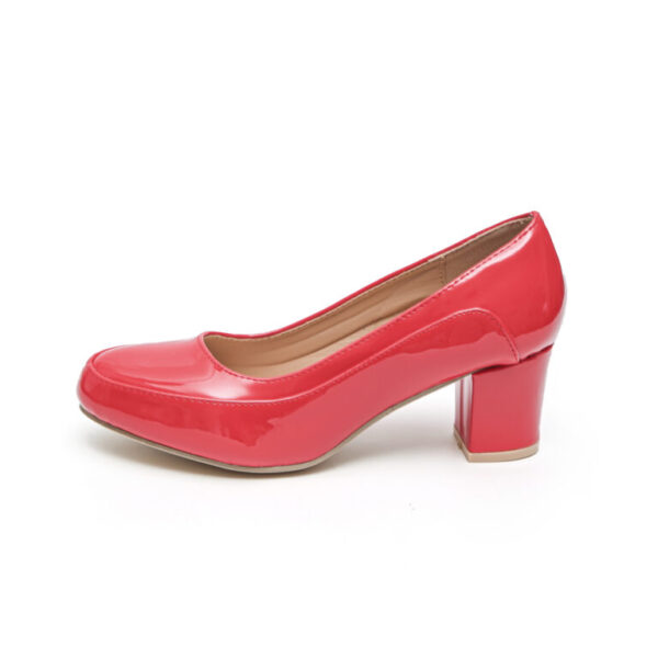 TTP Comfortable Block Heel Patent Courts JSF10 - Image 15