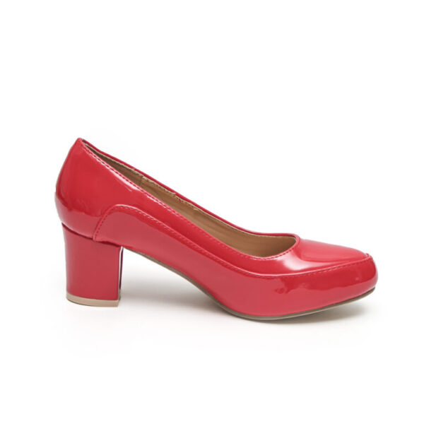 TTP Comfortable Block Heel Patent Courts JSF10 - Image 19