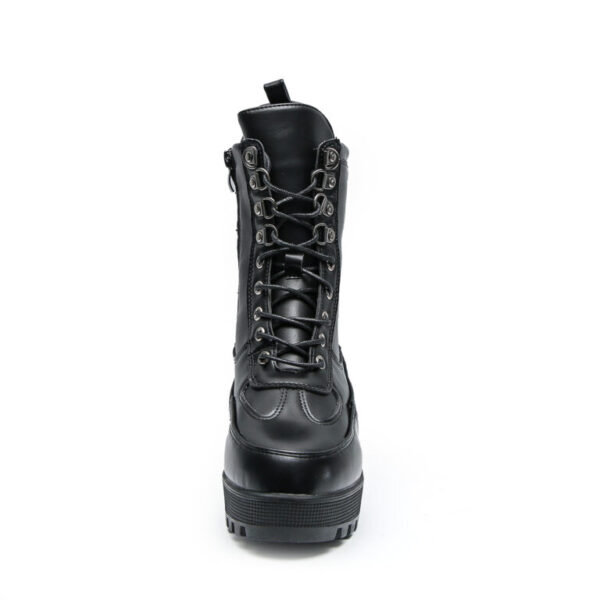 TTP Sleek Platform Lace-up Ankle Boots XB502 - Image 8