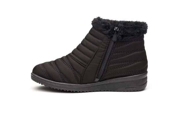 TTP Women's Winter Textile Ankle Boots with Tonal Stitching XB210405 - Image 4