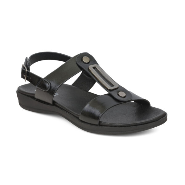 AlXiR Classic Flatform Ankle Strap Sandals PSL3006