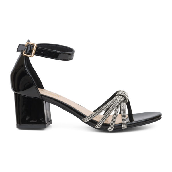 TTP - Patent Ankle Strap Block Heel Sandals XB23633 - Image 5