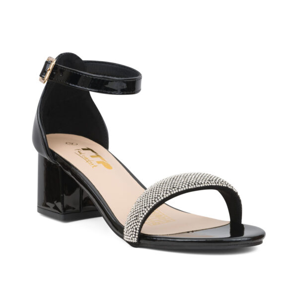 TTP Patent Ankle Strap Block Heel Sandals XB23631 - Image 16