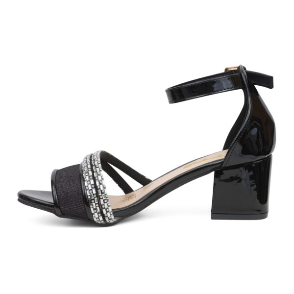 TTP - Patent Ankle Strap Block Heel Sandals XB23632 - Image 2