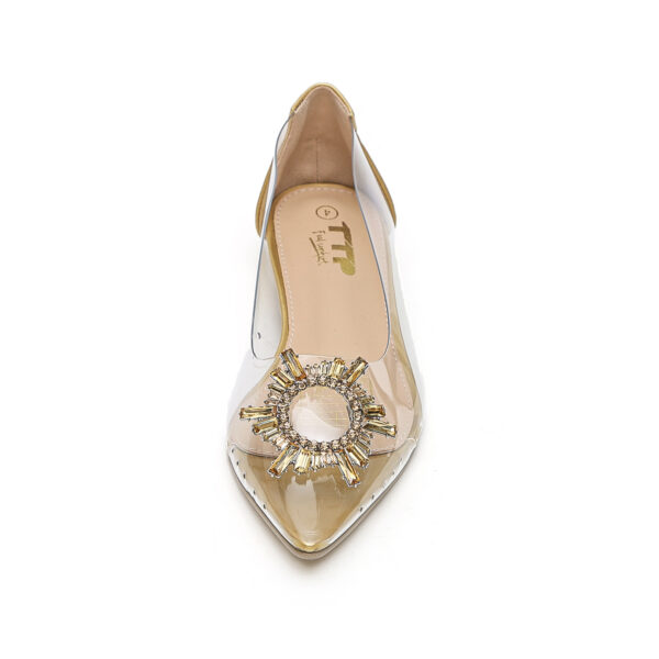 TTP - Ladies Clear Fashion Pumps with Sun Decor JSF26 - Image 5