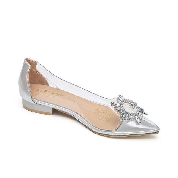 TTP - Ladies Clear Fashion Pumps with Sun Decor JSF26 - Image 10