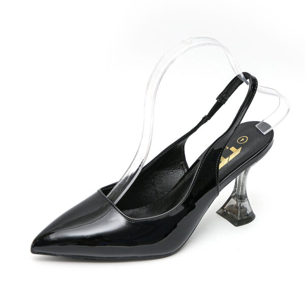 TTP Ladies Slingback Patent Spool Heels JSF22 - Image 21