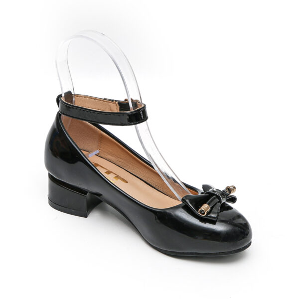 TTP - Girls Ankle Strap Courts with Bow Detailing JSF31 - Image 11