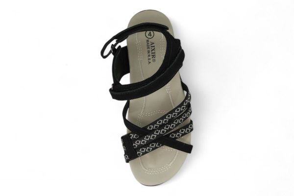 ALXIR Ladies Classic Hook and Loop Sandals