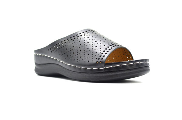 TTP Ladies Comfortable Slip-On Sandals with Cut Out Detail L18816 - Image 4