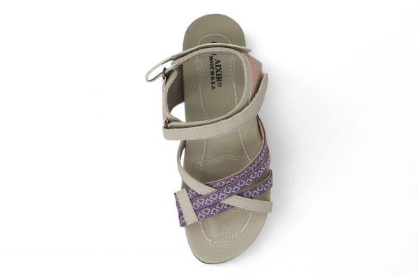 ALXIR Ladies Classic Hook and Loop Sandals