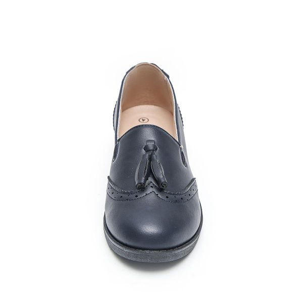 TTP Ladies Slip On Brogue with Bell Decor XB302 - Image 3