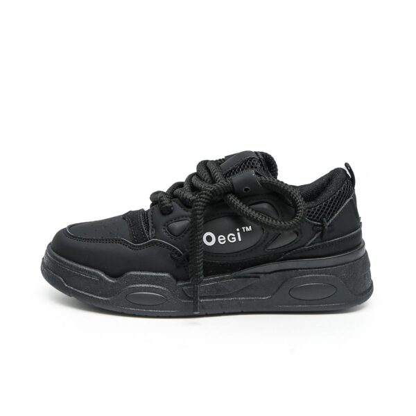 OEGI Women's Lace-Up Low-Top Sneakers XB312 - Image 11