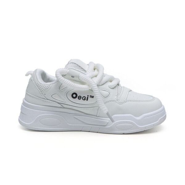 OEGI Women's Lace-Up Low-Top Sneakers XB312 - Image 3