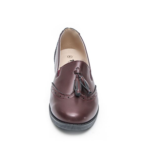 TTP Ladies Slip On Brogue with Bell Decor XB302 - Image 9