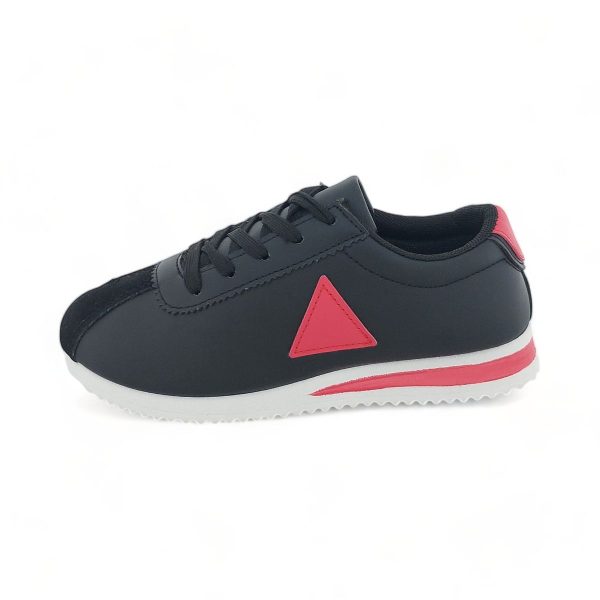 Women PU Casual Sneaker with Triangular Decor XB21101 - Image 8