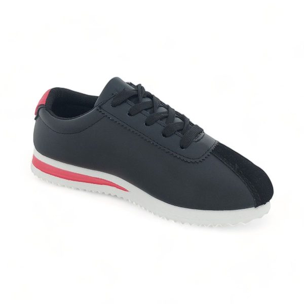 Women PU Casual Sneaker with Triangular Decor XB21101 - Image 7