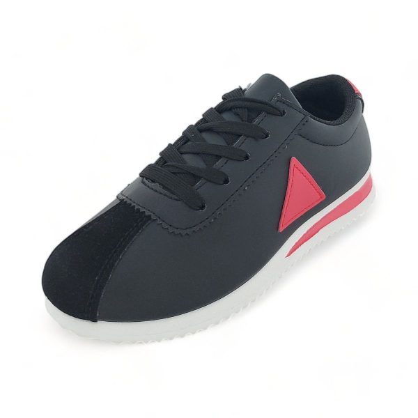 Women PU Casual Sneaker with Triangular Decor XB21101 - Image 5