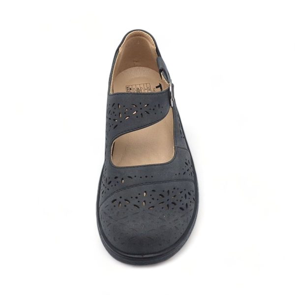 TTP Women Loafers with Elasticated Ankle Strap and Cut out Decor HT5601 - Image 4