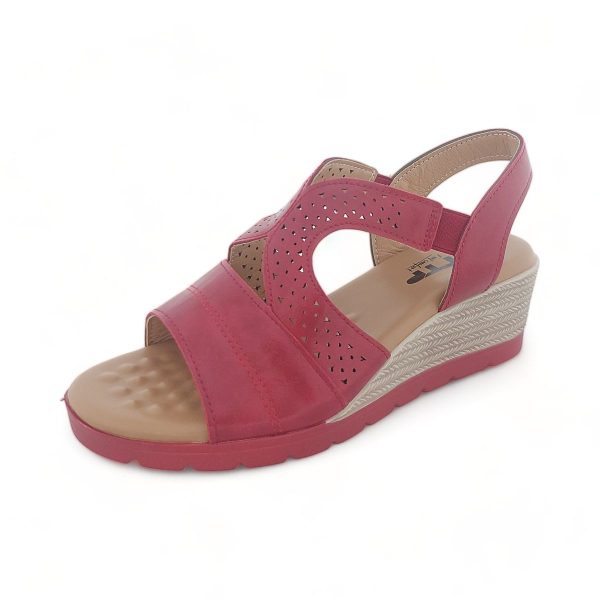 TTP Ladies Wedge Heel Sandals XB2308-5 - Image 4