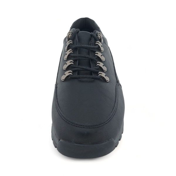 TTP Men's Casual Lace-up Low Top PU Sneakers - Image 3