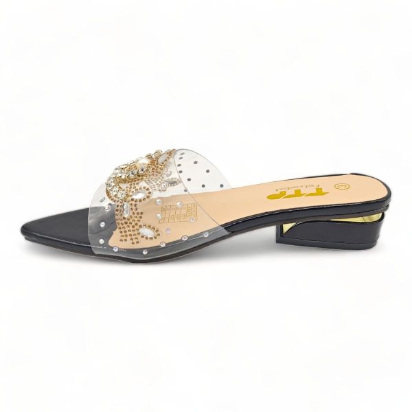 TTP Flatform Crystal Clear Sandals XB23639 - Image 3