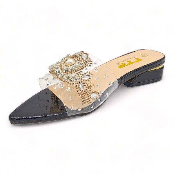 TTP Flatform Crystal Clear Sandals XB23639 - Image 2