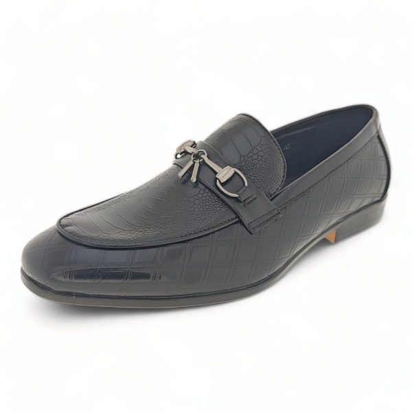 Men's Formal Dress Shoes Loafers with PU Patterning Y799 - Image 9