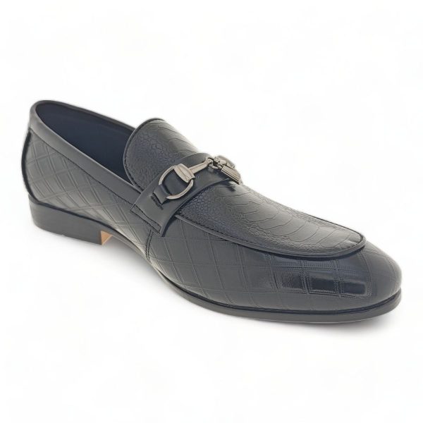 Men's Formal Dress Shoes Loafers with PU Patterning Y799 - Image 7