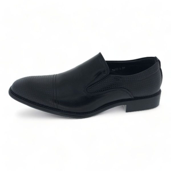 Men's Classic Loafers with Elastic Vamp Edge Y802 - Image 10