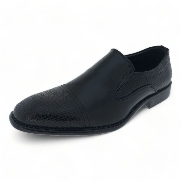 Men's Classic Loafers with Elastic Vamp Edge Y802 - Image 9