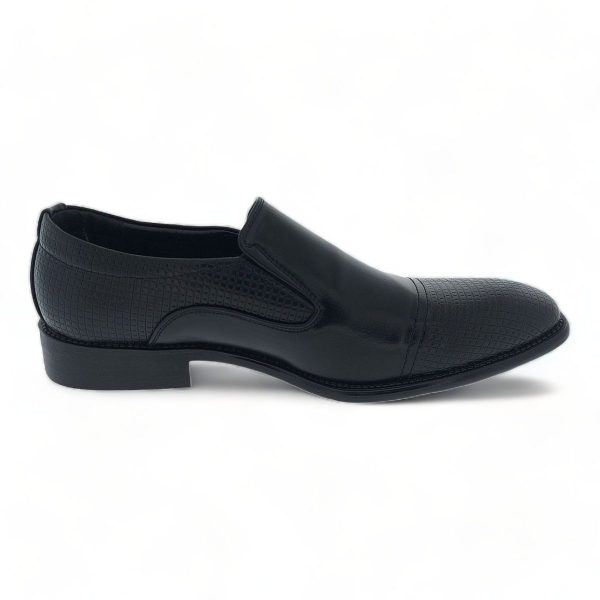 Men's Classic Loafers with Elastic Vamp Edge Y802 - Image 6