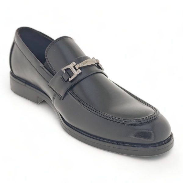 Men's Classic Formal Loafers with Link Decor Y892 - Image 7