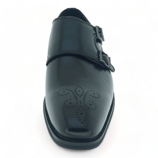 Men's Formal Dress Shoes with Monk Strap Y918 - Image 8