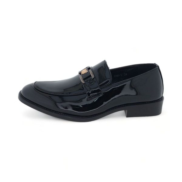 Men's Formal Dress Shoes Patent Pu Loafers Y960 - Image 10