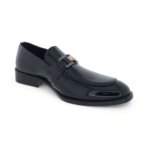 Men's Formal Dress Shoes Patent Pu Loafers Y960 - Image 7