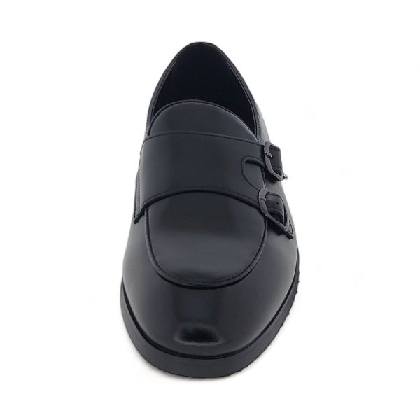 Men's Formal Dress Shoes with Monk Strap Decor Y962 - Image 4