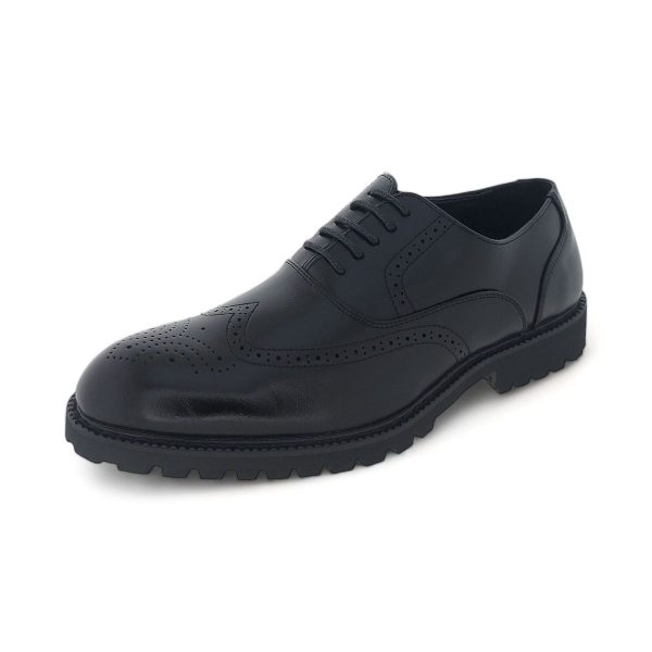 Men's Formal Oxfords with Full Brogue Y969 - Image 9