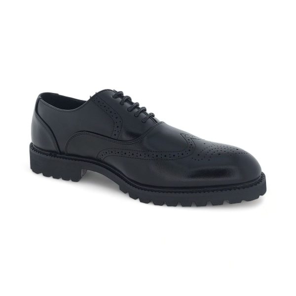 Men's Formal Oxfords with Full Brogue Y969 - Image 7